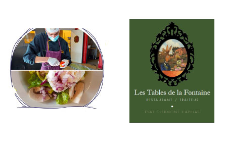 Image et logos des Tables de la Fontaine